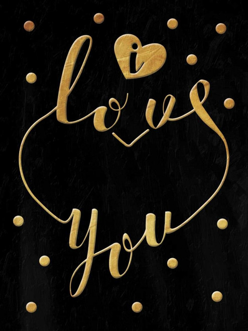 Love Is Gold Poster Print by Jace Grey - Item # VARPDXJGRC470A