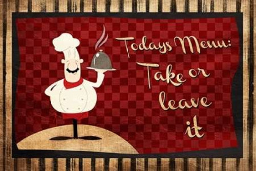 Todays Menu Poster Print by Jace Grey - Item # VARPDXJGRC519B