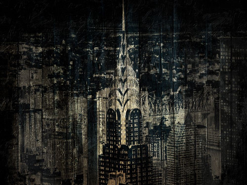 The Golden Skyline Poster Print by Jace Grey - Item # VARPDXJGRC630C