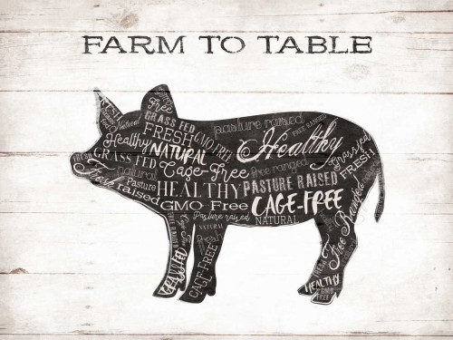 Pig Words Poster Print by Jace Grey - Item # VARPDXJGRC676A