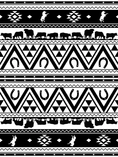 Western Aztec Poster Print by Jace Grey - Item # VARPDXJGRC724B