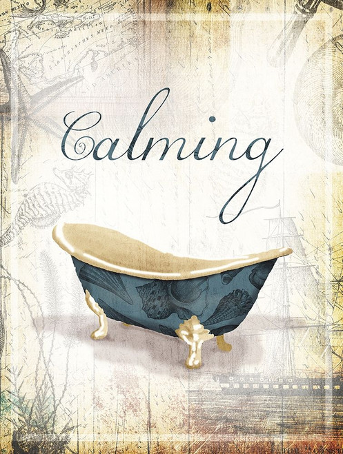 Calming Sea Bath Poster Print by Jace Grey