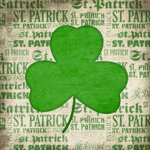 St Patrick Shamrock Poster Print by Jace Grey - Item # VARPDXJGSQ033B2
