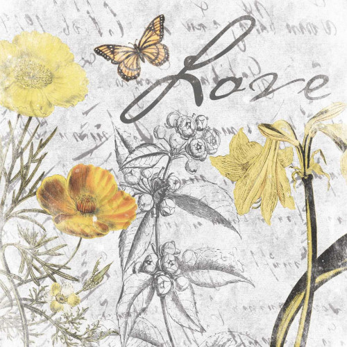 Love floral Poster Print by Jace Grey - Item # VARPDXJGSQ052H