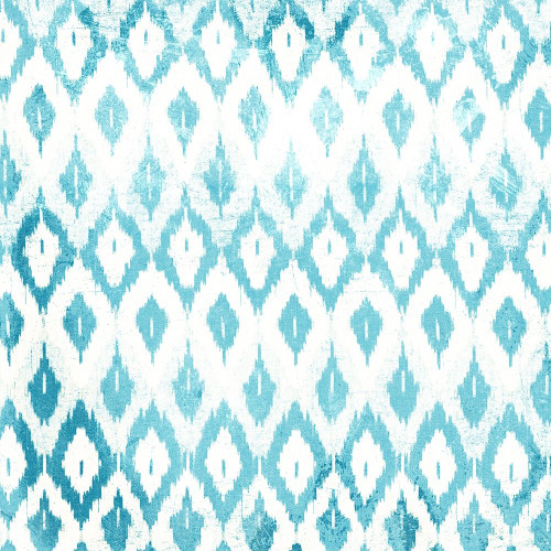 Blue Ikat Poster Print by Jace Grey - Item # VARPDXJGSQ1038A