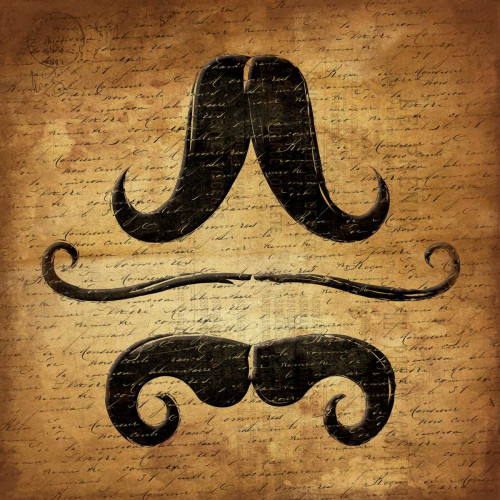 Stache Gold 2 Poster Print by Jace Grey - Item # VARPDXJGSQ158B