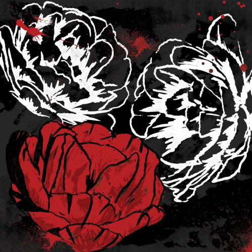 Red Florals Poster Print by Jace Grey - Item # VARPDXJGSQ174A