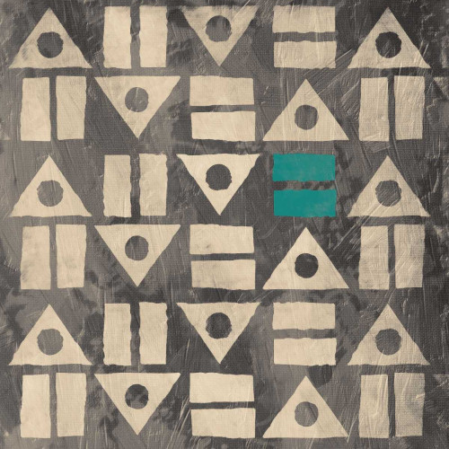 Teal Rectangle Poster Print by Jace Grey - Item # VARPDXJGSQ220B2