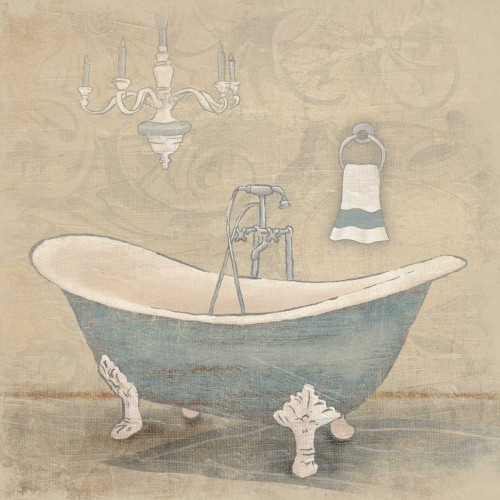Blue Bath Poster Print by Jace Grey - Item # VARPDXJGSQ301A