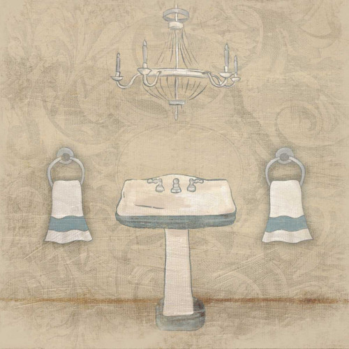 Blue Sink Poster Print by Jace Grey