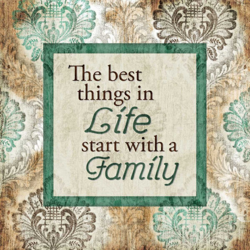 Start With A Family Poster Print by Jace Grey - Item # VARPDXJGSQ676A