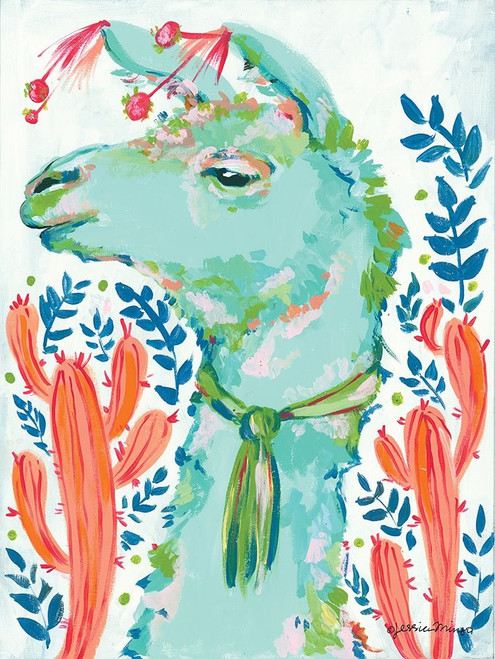 Llama in the Desert Poster Print by Jessica Mingo - Item # VARPDXJM180