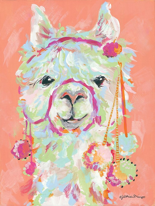 Llama Love Poster Print by Jessica Mingo - Item # VARPDXJM181