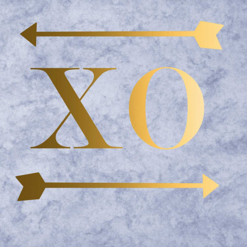 XO Grey Gold Poster Print by Matic,Jelena Matic - Item # VARPDXJMSQ049B