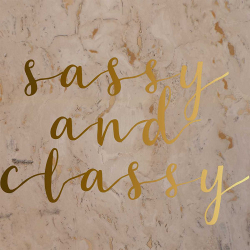 Sassy and Classy Poster Print by Matic,Jelena Matic - Item # VARPDXJMSQ052A