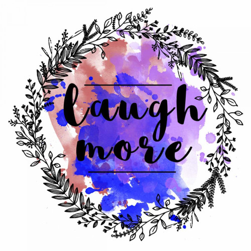 Laugh More Poster Print by Matic,Jelena Matic - Item # VARPDXJMSQ078A