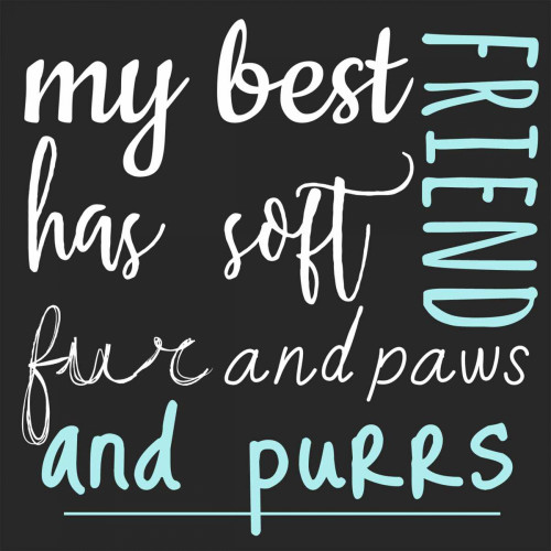 Best Friend Purrs Poster Print by Matic,Jelena Matic - Item # VARPDXJMSQ109A