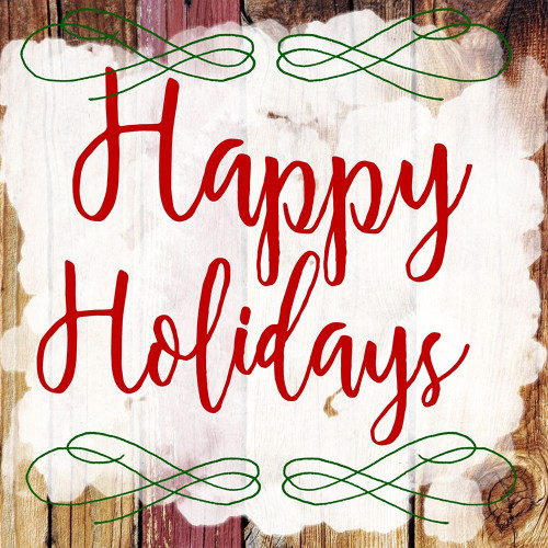 Happy Holidays Poster Print by Jelena Matic - Item # VARPDXJMSQ138A