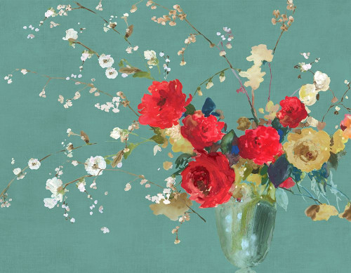 Bright Red Poster Print by Asia Jensen - Item # VARPDXJN343A