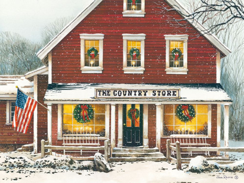 Country Christmas Poster Print by John Rossini - Item # VARPDXJR355