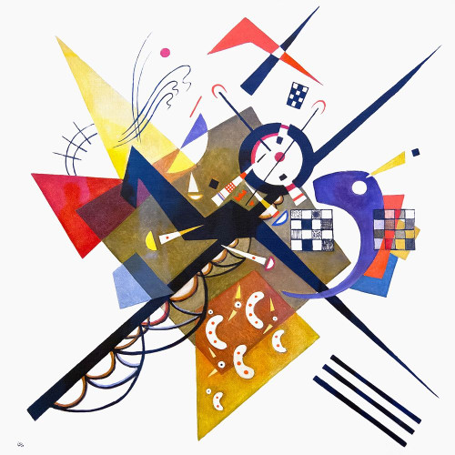 On White II Poster Print by Wassily Kandinsky - Item # VARPDXK2728D