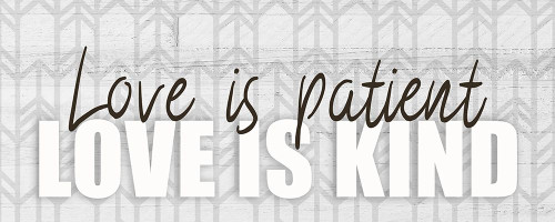 Love is Patient Poster Print by Allen Kimberly - Item # VARPDXKAPL174A