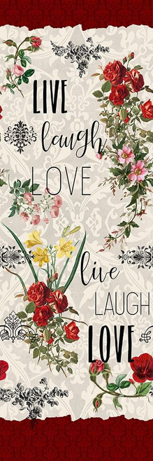 Live Laugh Love Panel Poster Print by Allen Kimberly - Item # VARPDXKAPL369A