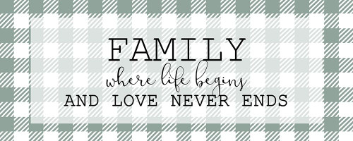 Family Poster Print by Allen Kimberly