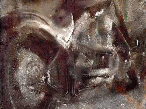 Grungy Ride Poster Print by Kimberly Allen - Item # VARPDXKARC012A