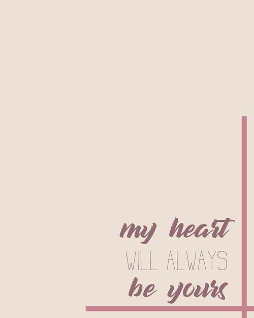 My Heart Poster Print by Allen Kimberly