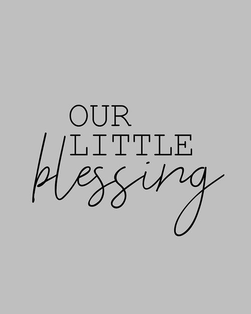 Our Little Blessing Grey Poster Print by Allen Kimberly - Item # VARPDXKARC1440A