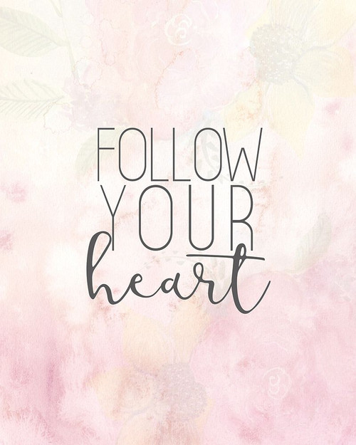 Follow Your Heart Poster Print by Allen Kimberly - Item # VARPDXKARC1492A