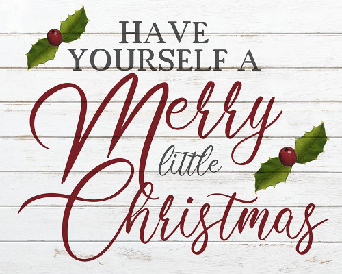 Have Yourself A Merry Poster Print by Allen Kimberly