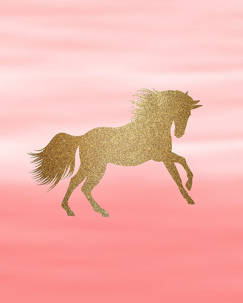 Ombre Pink 1 Poster Print by Allen Kimberly