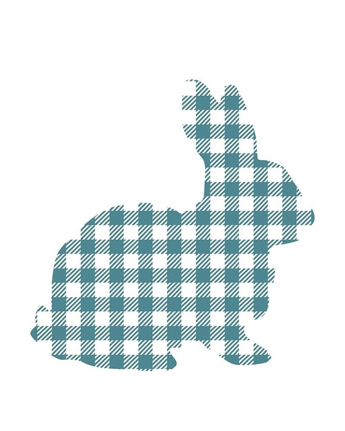 Bunny Gingham 1 Poster Print by Allen Kimberly - Item # VARPDXKARC1598A