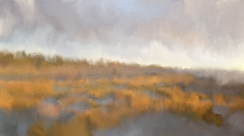 Across The Marsh Poster Print by Allen Kimberly