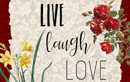 Live Laugh Love 1 Poster Print by Allen Kimberly - Item # VARPDXKARC1626A