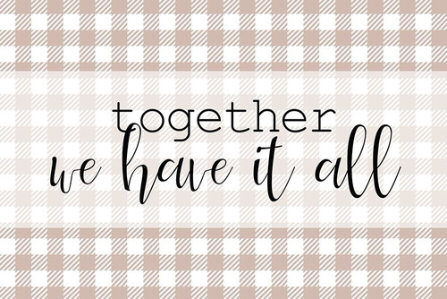 Together Poster Print by Allen Kimberly