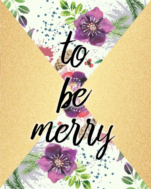 To be Merry Poster Print by Kimberly Allen - Item # VARPDXKARC243B