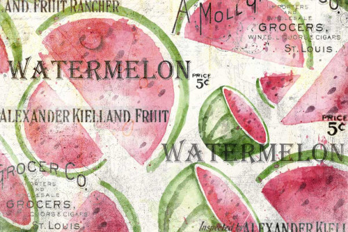Watermelon Summer Poster Print by Kimberly Allen - Item # VARPDXKARC252A