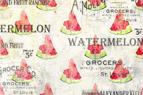 Watermelon Summer 2 Poster Print by Kimberly Allen - Item # VARPDXKARC252B