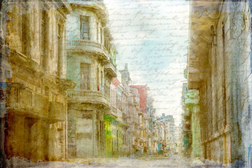 Havana Streets Poster Print by Kimberly Allen - Item # VARPDXKARC401