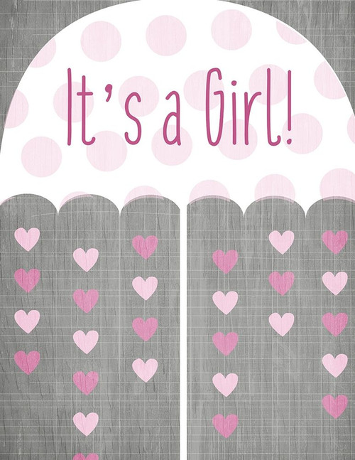Its a Girl Umbrella Poster Print by Allen Kimberly - Item # VARPDXKARC488C