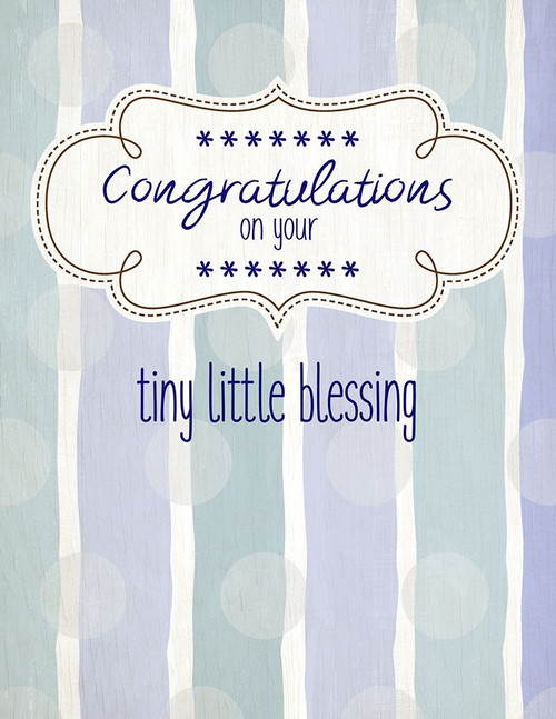 Tiny Little Blessing Boy Poster Print by Allen Kimberly - Item # VARPDXKARC488F