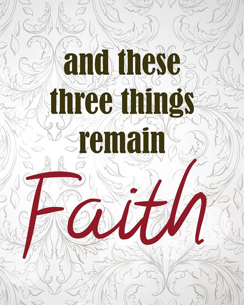 And These Three Things 1 Poster Print by Allen Kimberly - Item # VARPDXKARC596A