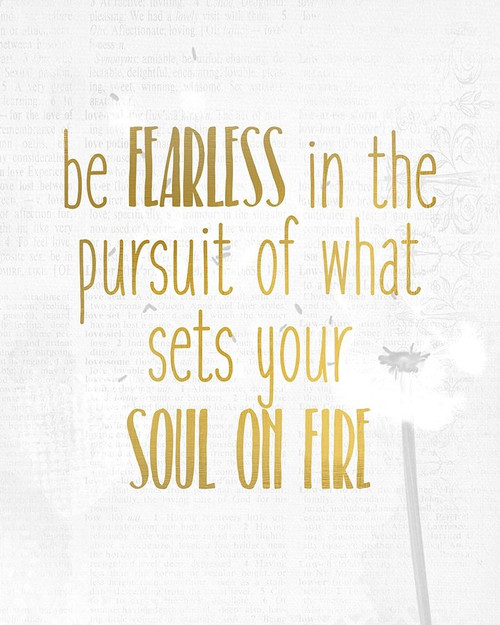 Be Fearless Poster Print by Allen Kimberly - Item # VARPDXKARC703B