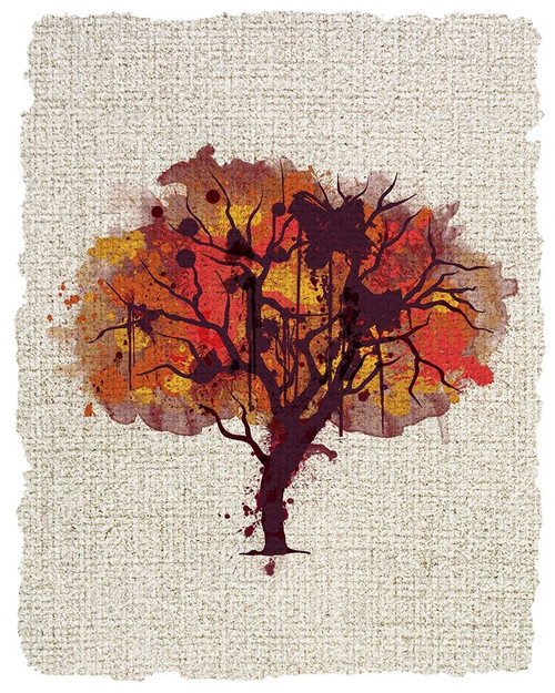 Splatter Trees 1 Poster Print by Allen Kimberly - Item # VARPDXKARC812A