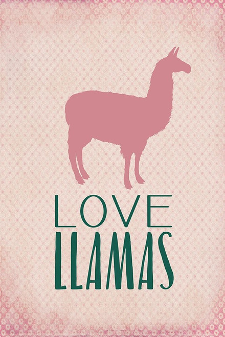 Love Llamas Poster Print by Allen Kimberly - Item # VARPDXKARC838B