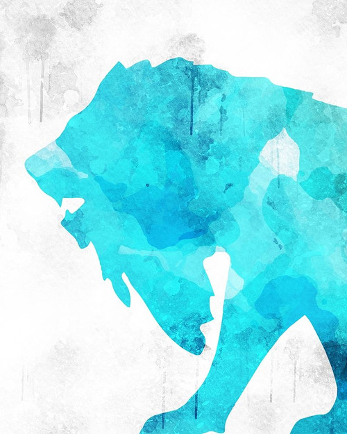 Watercolor Silhouette 2 Poster Print by Allen Kimberly - Item # VARPDXKARC941B