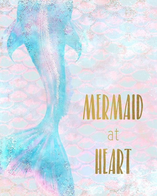Mermaid at Heart Poster Print by Allen Kimberly - Item # VARPDXKARC942A